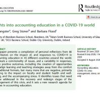 Discussions arising from: Insights into accounting education in a COVID-19 world Photo
