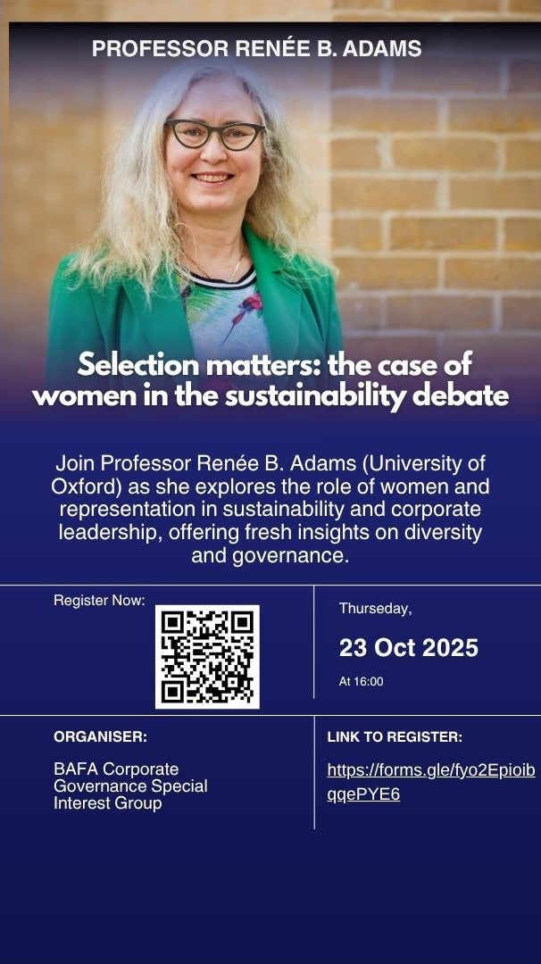 poster with QR code